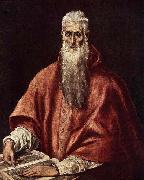 St Jerome as Cardinal El Greco